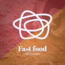 Fast food del bueno | Identidad visual. Publicidade, e Design gráfico projeto de Germán Canencio - 09.06.2020