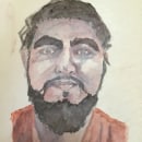El yo. Watercolor Painting, and Portrait Drawing project by Rogelio Aurelio Rojas - 06.09.2020