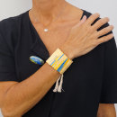 Indigo Bracelet. Un progetto di Design di accessori, Design di gioielli, Creatività e Fiber Art di Mariana Murabito - 11.06.2020