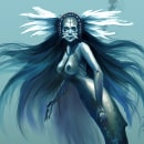 Silent Reefs - Personal Project. Ilustração tradicional, Design de personagens, Videogames, Concept Art, e Pintura digital projeto de Lucrecia Fraile - 12.06.2020