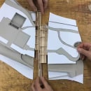 Maqueta conceptual - Museo Yad Vashem. Un proyecto de Arquitectura de Sofia Lisman - 18.06.2018
