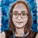 Mi Proyecto del curso: Introducción al retrato con tinta china y plumilla. Portrait Drawing & Ink Illustration project by Nuria Márquez Almuiña - 06.19.2020