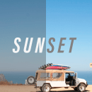 SUNSET project. Art Direction, Fine Arts, Graphic Design, Photo Retouching, and Photographic Composition project by Lautaro Vega - 06.19.2020