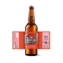 FLIPA! - Nueva cerveza de Östia Beer. Un proyecto de Br, ing e Identidad, Diseño gráfico y Lettering de Sara Martí de Veses Bochons - 01.06.2020