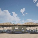 Meltemi, chiringuito de playa.. Interior Architecture project by Sol Celeste Araque Ramirez - 07.07.2020