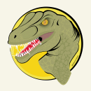 Dino Attack!. Design de personagens, Ilustração vetorial e Ilustração digital projeto de federico capón - 11.07.2020