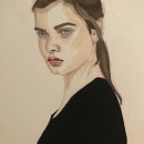 My project in Watercolor Portrait from a Photo course. Un proyecto de Pintura a la acuarela de cristyrdzca - 16.07.2020