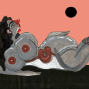 Con mas azúcar. Ilustração tradicional projeto de Mafalda Pasteris - 17.07.2020