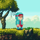 My project in Pixel Art Character Animation for Video Games course. 2D Animation project by Fabricio Miriuk - 07.20.2020