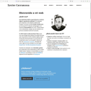 Mi Proyecto del curso: Creación de una web profesional con WordPress. Web Design, and Web Development project by Xavier Carrascosa Rivera - 07.21.2020