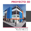 Ibranca - Remodelación de fachada para edificio de uso comercial, así como digitalización de planos técnicos para la ejecución del proyecto.. 3D, Architecture & Interior Architecture project by Rhamngeliz Linarez - 07.23.2020