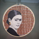 Mi Proyecto del curso: Creación de retratos bordados. Embroider project by Clara Perez Sedano - 07.25.2020