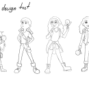 Meu projeto do curso: Design de personagens para animação com Photoshop. Un projet de Conception de personnages de Laura Pontes de Castro - 25.07.2020