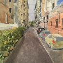 Mi Proyecto del curso: Paisajes urbanos en acuarela. Een project van  Beeldende kunst van Nicolas Stockar Rodriguez - 26.07.2020