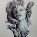 Mi Proyecto del curso: Retrato creativo en claroscuro con lápiz. Un progetto di Disegno a matita e Disegno artistico di Soledad Martínez - 27.07.2020