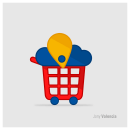 Mi Proyecto del curso: Logo para ventas virtuales. Design projeto de Jony Fernando Valencia Gómez - 27.07.2020