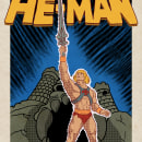 He-man. Digital Illustration project by Eduardo Camaz - 07.28.2020