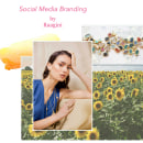 Social Media Branding for a jewellery brand. . Projekt z dziedziny Moda, Projektowanie biżuterii, Stor i telling użytkownika Raagini Murada - 30.07.2020