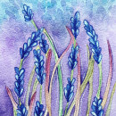 Mi Proyecto del curso: Técnicas de acuarela en negativo para ilustración botánica. Watercolor Painting project by Veronica Eli - 08.03.2020
