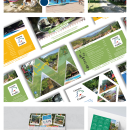 Diseño gráfico y branding para camping. Br, ing, Identit, Editorial Design, Graphic Design, and Marketing project by Laura Trilla - 08.05.2020