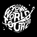 Home World Tour '20. Design, e Caligrafia projeto de Rafa Hernández Benjumeda - 10.04.2020