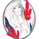 Sobre mí!. Un proyecto de Ilustración tradicional, Ilustración digital e Ilustración de retrato de Mónica Robles M. - 11.07.2020