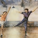 My project in Watercolor Illustration: Billy Elliot Boogie Dance Scene. Pintura em aquarela projeto de Charl Marais - 13.08.2020
