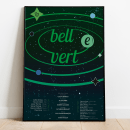 La Belle Verte: cartel tipografico para el curso de BlueTypo. Un proyecto de Diseño gráfico, Tipografía y Diseño de carteles de EASdesign - 25.07.2020