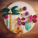 My project in Introduction to 3D Embroidery course. Embroider, and Decoration project by Valentina Casella - 08.21.2020