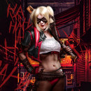 Harley Quinn (Wallpaper). Digital Design, and Photographic Composition project by Carlos Vasquez - 08.21.2020