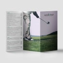 Sotavent Golf. Editorial Design, and Graphic Design project by Monalysa - 08.23.2018