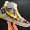 Boba Fett sneakers. Un proyecto de Concept Art de Javier Rivera Verduzco - 26.08.2020