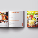 Coctelería Menú de bebidas. Design editorial projeto de Arturo Villafaña - 26.08.2020