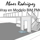 Vray en Modelo BIM PMC. 3D, Arquitetura, e Visualização arquitetônica projeto de Abner Josué Rodríguez Aguilera - 27.08.2020