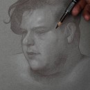 Retrato. Projekt z dziedziny R, sunek ołówkiem, Portret, R, sunek realist i czn użytkownika Ulises Ortega Garcia - 06.04.2020