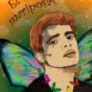 El 7 de mariposas. Traditional illustration, and Watercolor Painting project by Loan Poulet Fernández - 08.30.2020