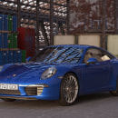 911 Porsche. Un proyecto de 3D de Juan Gabriel Ponce - 30.08.2020