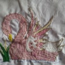 Mi Proyecto del curso: Pintar con hilo: técnicas de ilustración textil. Arts, and Crafts project by chayc399 - 09.06.2020