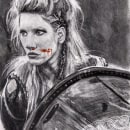 Lagertha. Realistic Drawing project by paolaqsd - 03.14.2018