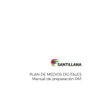 Plan de Medios Manual PAT santillana. Graphic Design, Social Media, Digital Marketing, and Content Marketing project by Flopi Surraco - 09.06.2020