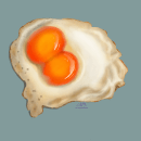 Double Yolk. Traditional illustration project by Jenn Mitchell - 09.10.2020