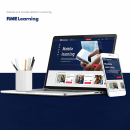 DIseño de Sitio web promocional y plataforma Moodle RME Learning. UX / UI, Web Design, and Logo Design project by Antonio Requeijo - 09.11.2020