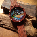 A handmade wood watch. Arts, and Crafts project by Fish YoYo - 01.27.2019
