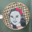 Mi Proyecto del curso: Creación de retratos bordados. Un projet de Broderie de Gigliola Lezama - 27.09.2020