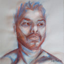 "La vista allá afuera". Un proyecto de Pintura a la acuarela, Ilustración de retrato y Dibujo de Retrato de leyramos2506 - 04.04.2020