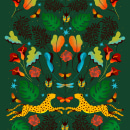Tropical Dream: Ilustração flat com Photoshop Ein Projekt aus dem Bereich Traditionelle Illustration, Verlagsdesign, Musterdesign und Modedesign von Kamilla Ferreira - 04.10.2020