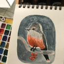 Mi Proyecto del curso: Técnicas experimentales de acuarela para principiantes . Watercolor Painting project by Diana Ysabel - 10.05.2020
