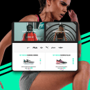 Priveesport. Un projet de Br, ing et identité, Design graphique , et Webdesign de Pablo Out - 06.10.2020