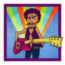 Santana en Woodstock. Design, Digital Illustration, and Children's Illustration project by Nicolás Chamorro - 10.06.2020