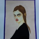 Mi Proyecto del curso: Retrato en acuarela a partir de una fotografía. Pintura em aquarela projeto de cousinha67 - 08.10.2020